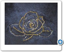 collection 4 strass+cut steel on shorn rabbit